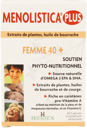 Menolistica Plus Capsule 60 Holistica  -  Bioholistic Diffusion