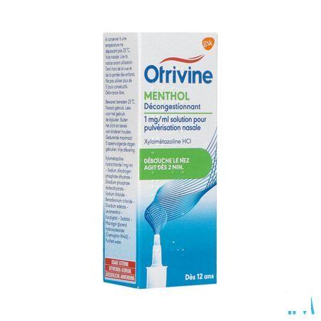 Otrivine Menthol Microdos 10 ml