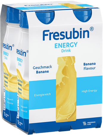 Fresubin Energy Drink Banane Flacon 4x200 ml  -  Fresenius