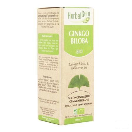 Herbalgem Ginkgo Biloba Macerat 50 ml  -  Herbalgem
