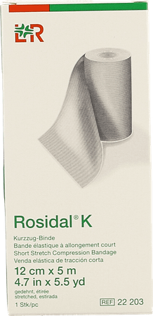Rosidal K Bande Elast 12cmx5m 22203  -  Lohmann & Rauscher
