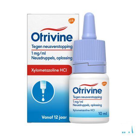 Otrivine Hydrat 1 0/00 Gouttes 10 ml