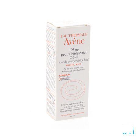 Avene Creme Peaux Intolerantes Riche 50 ml  -  Avene