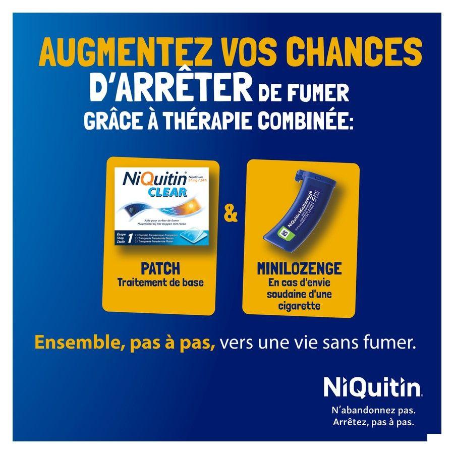 Niquitin Clear Patches 21 X 21 mg