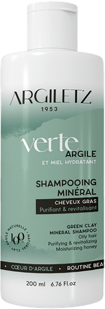 Argiletz Shampooing Chvx Gras Argile Verte 200 ml  -  Natur'Inov