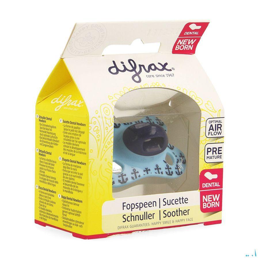 Difrax Fopspeen Newborn Dental Sil -2/2m 1 796  -  Difrax