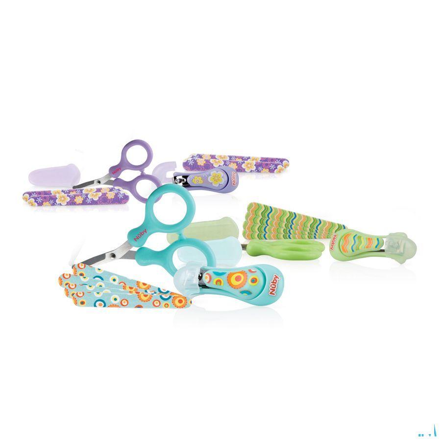 Nuby Nagelverzorgingsset Bloemenprint - 0m +   -  New Valmar