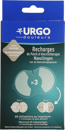 Urgo Patch Electrotherapie Recharge 3  -  Urgo Healthcare