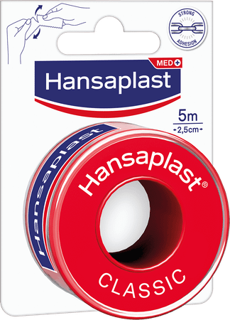 Hansaplast Fixation Tape Classic 5mx2,50cm  -  Beiersdorf
