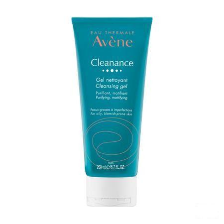 Avene Cleanance Reinigende Gel Tube 200 ml  -  Avene