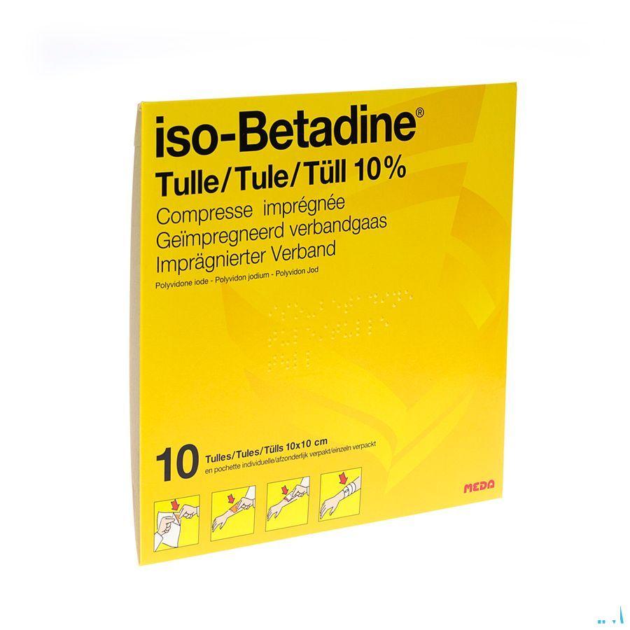 Iso Betadine Tulles Compr 10