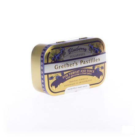 Grether's Pastilles Blueberry Zs 110 gr  -  Melisana