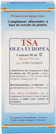 Olea Europaea Tsa Tinktuur Druppels 50 ml  -  Herboplanet