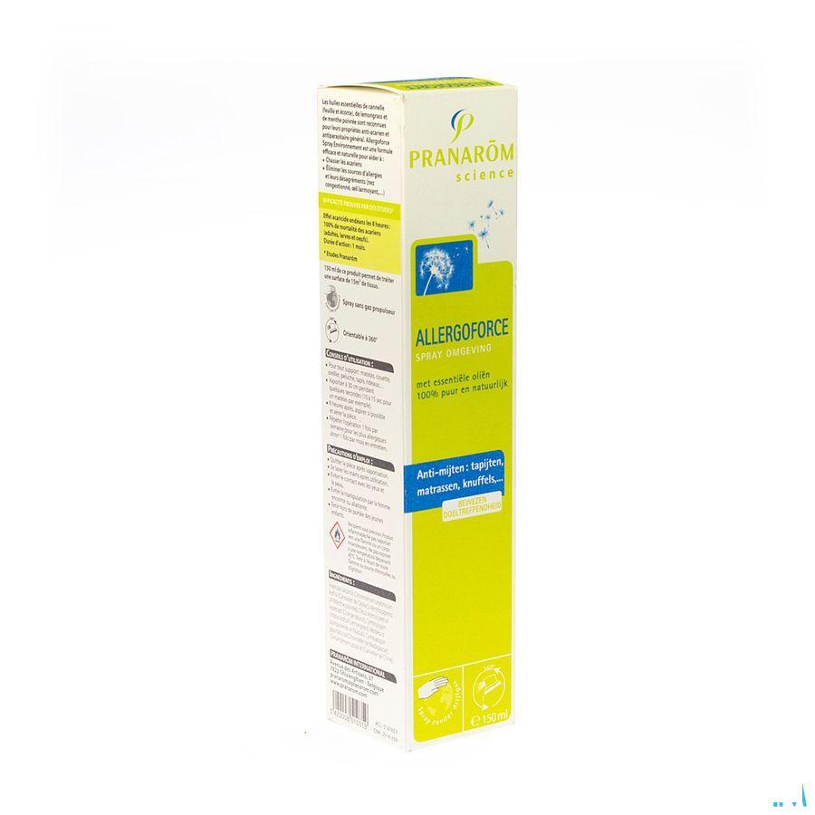 Allergoforce Spray Anti stofmijt Essentiele Olie 150 ml  -  Pranarom