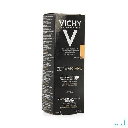 Vichy Fdt Dermablend Fluide 55 Bronze 30 ml  -  Vichy