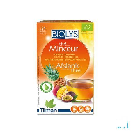 Biolys Guarana Gr. Thee Exotisch Vruchten Zakje 24  -  Tilman