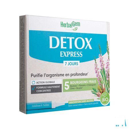 Herbalgem Detox Express Monodose 7 x 10 ml