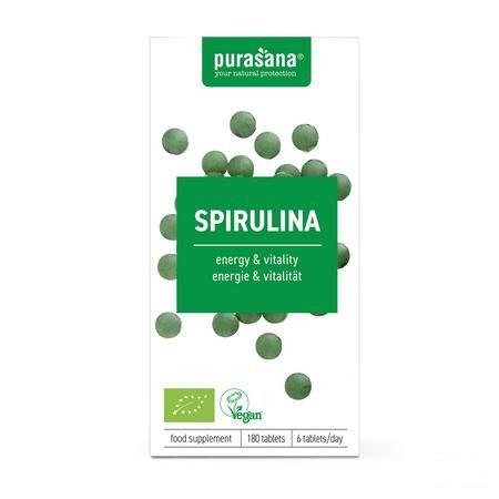 Purasana Spirulina Bio Tabletten 180