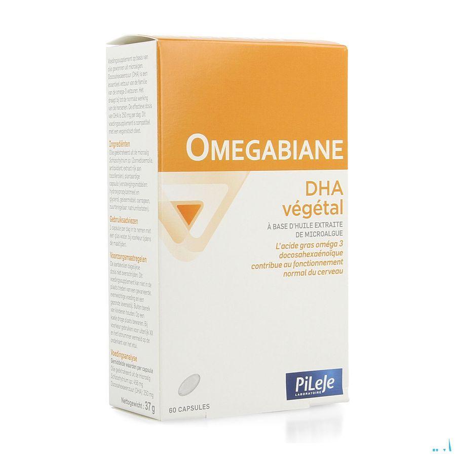Omegabiane Dha Vegetal Caps 60  -  Pileje