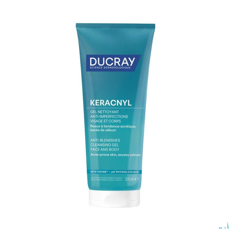 Ducray Keracnyl Gel Moussant 200 ml  -  Ducray Benelux