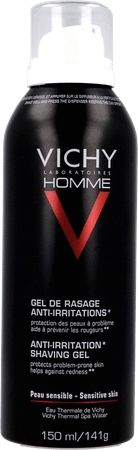 Vichy Homme Scheergel Anti Irrit. 150 ml  -  Vichy