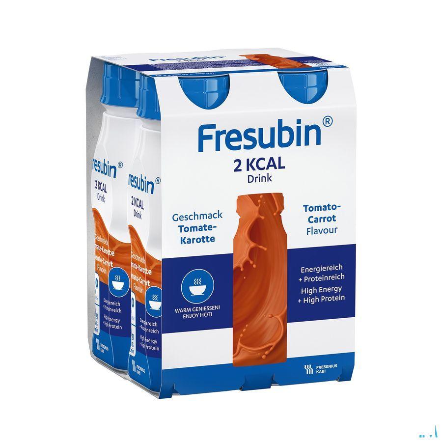 Fresubin 2 Kcal Drink Salé/hartig 200 ml Tomatescarottes/tomaatwortel  -  Fresenius