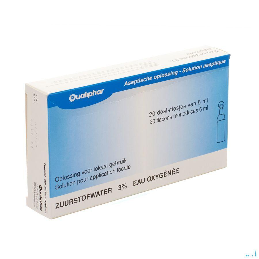 Zuurstofwater Gestabiliseerd 3% Unit Dose 20x5 ml