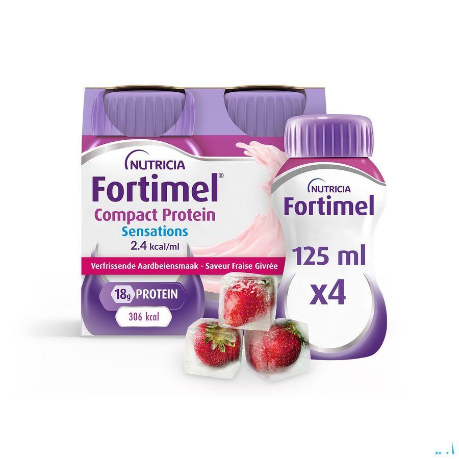 Fortimel Compact Protein Verfriss.Vruchten 4 x 125 ml