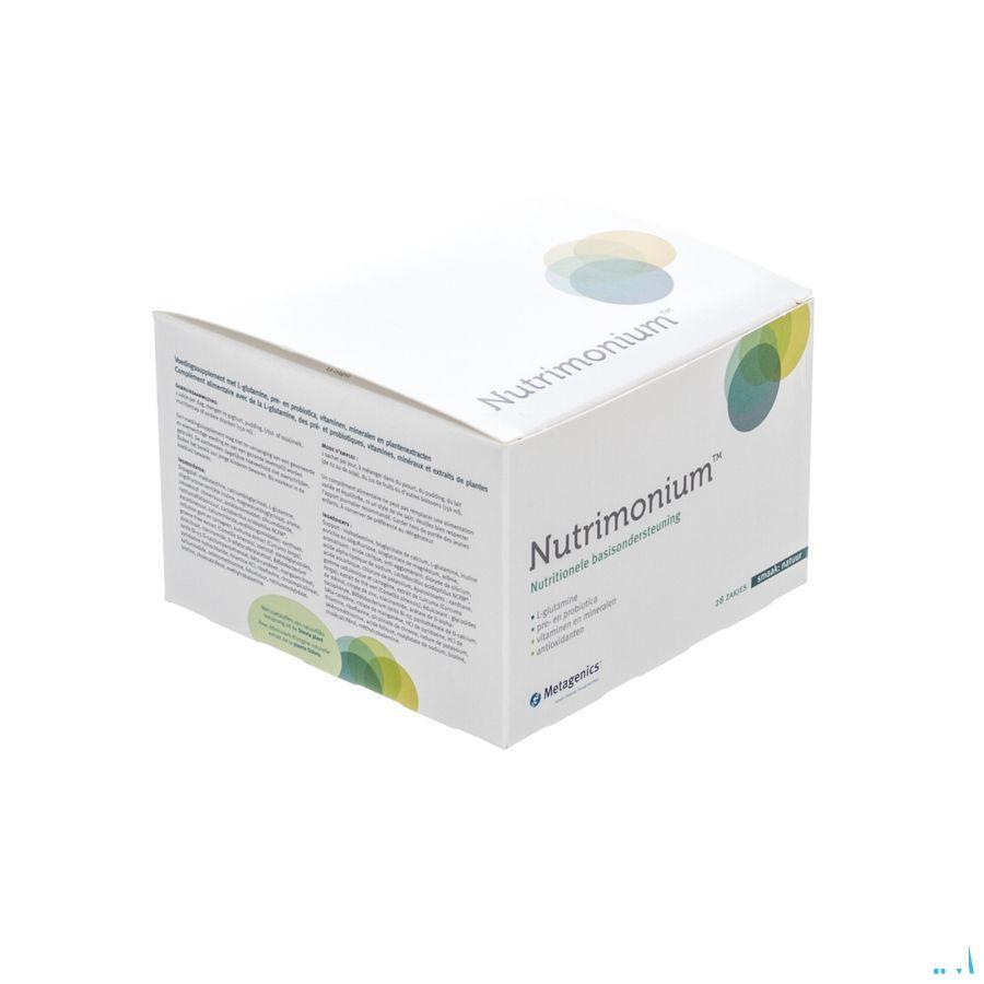 Nutrimonium Natuur Poeder Zakje 28 15822-  Metagenics