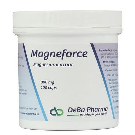 Magneforce Capsule 100x750 mg  -  Deba Pharma