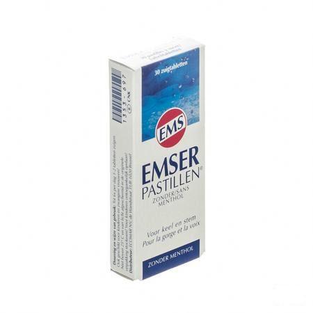 Emser Pastilleille Sans Menthol 30