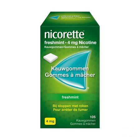 Nicorette Freshmint Gomme Mach 105x4 mg