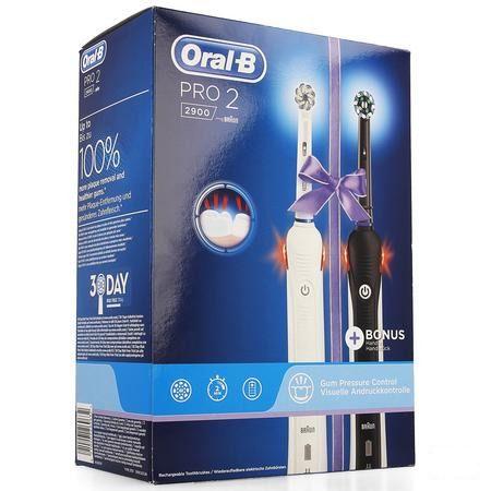 Oral-B Pro Duo Pack 2900 Black + White