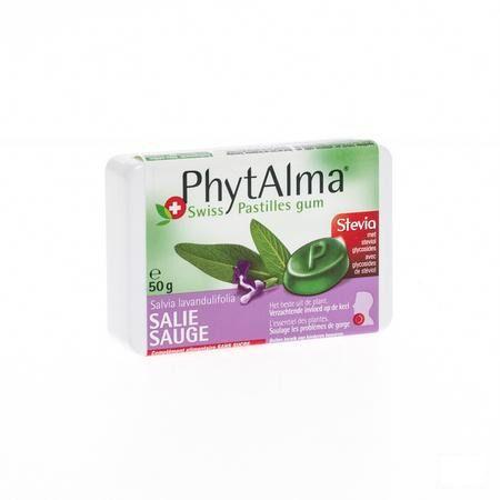 Phytalma Pastilles Gum Sauge + Stevia 50 gr  -  Ixx Pharma