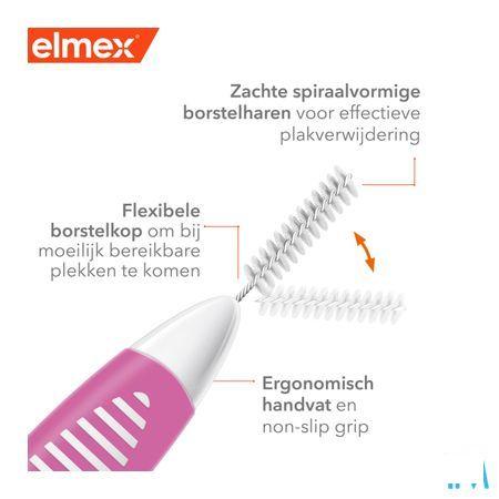 Elmex Set Interdentale Borsteltjes Iso 0 0,6Mm 8