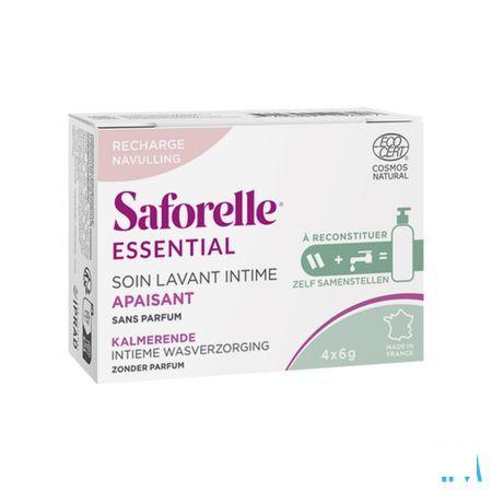 Saforelle Essent. Soin Lav.Int.Apais. Pdr Rech.4 x 6G
