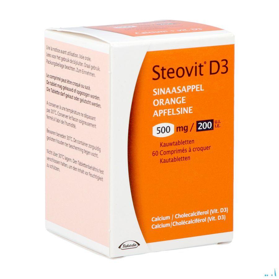 Steovit D3 500 mg/200IETabletten 60