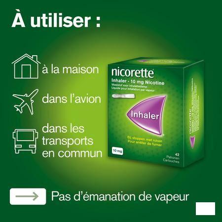 Nicorette Inhaler 10 mg 42 + mondstuk