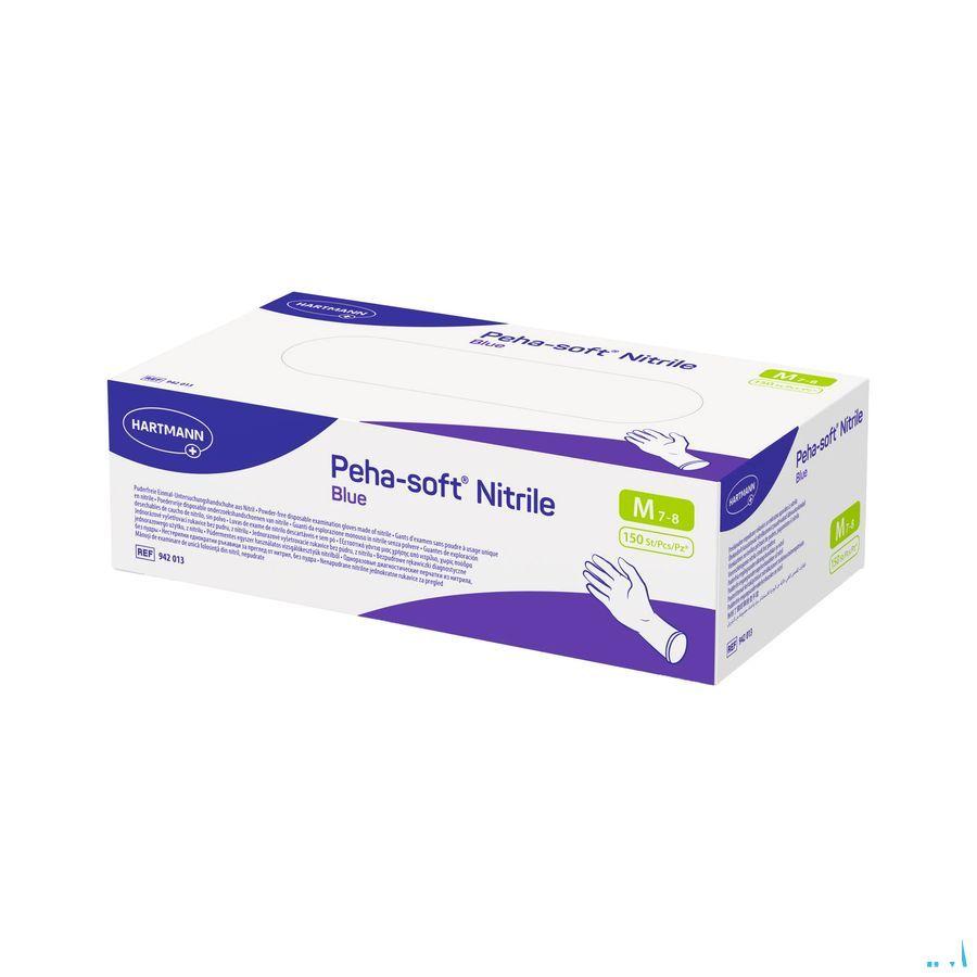 Peha Soft Gants Nitrile Bleu M 150 9420130