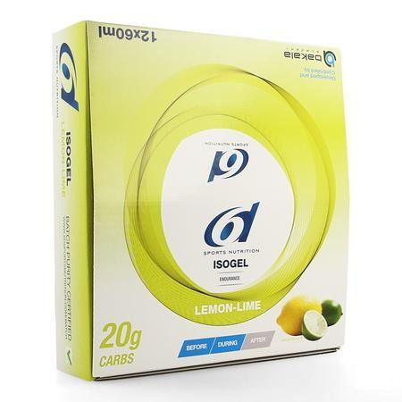 6d Sixd Isogel Lemon/lime 12x60 gr