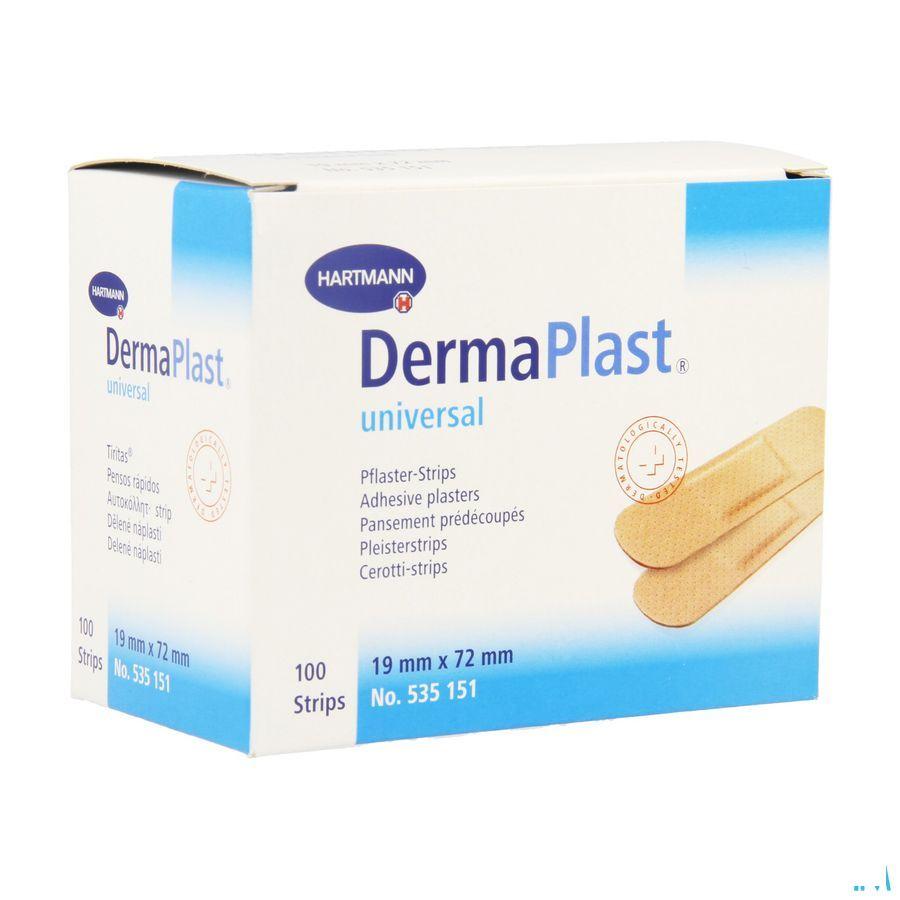 Dermaplast Universal 19x72mm 1x100 P/s  -  Hartmann