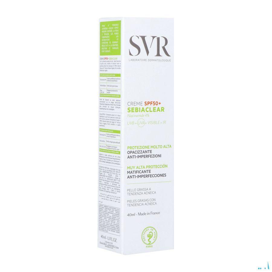 Sebiaclear Creme Ip50 Tbe 40 ml  -  Svr Laboratoire