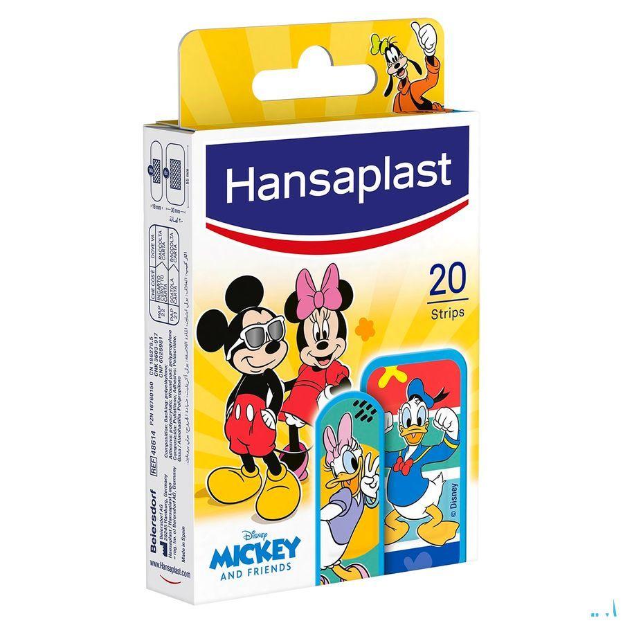 Hansaplast Pleister Mickey & Friends Strips 20  -  Beiersdorf