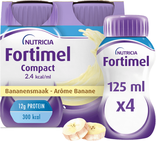 Fortimel Compact 2.4Kcal Banaan 4X125 ml  -  Nutricia