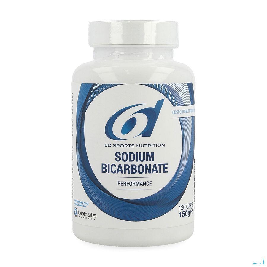 6D Sports Natriumbicarbonaat Caps 120