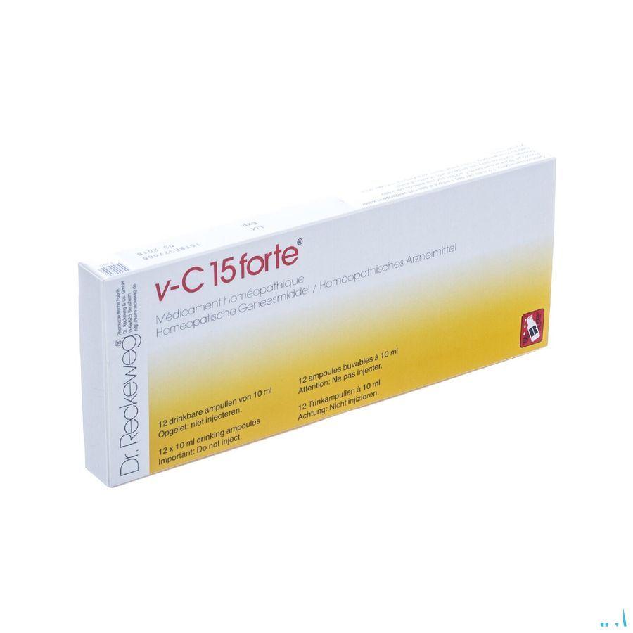 Reckeweg Dr. V-c 15 Fort Ampullen 12x10 ml  -  Nut-Hom-Phyt