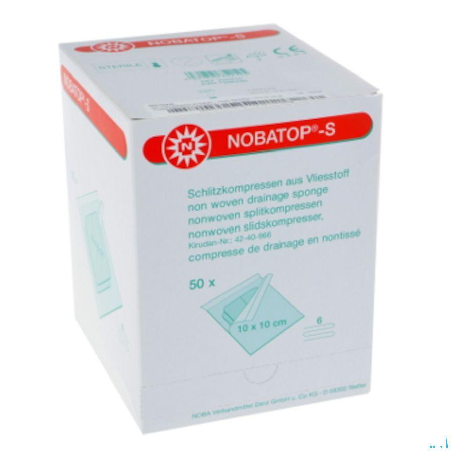 Noba Compresses Predecoupee Sterile 10,0X10,0Cm 50  -  Bota