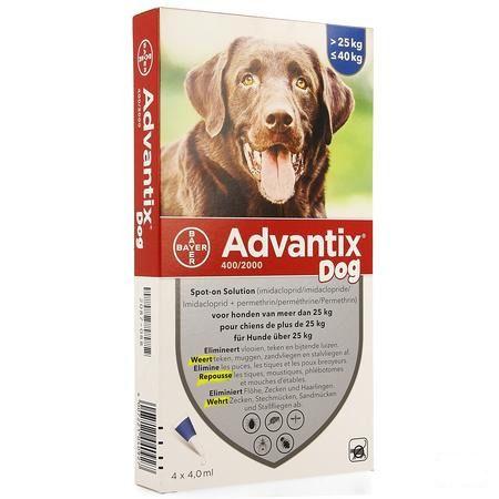 Advantix 400/2000 Chiens 25
