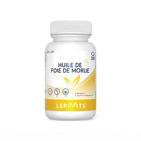 Lepivits Huile Foie De Morue Caps 200 Nf  -  Lepivits