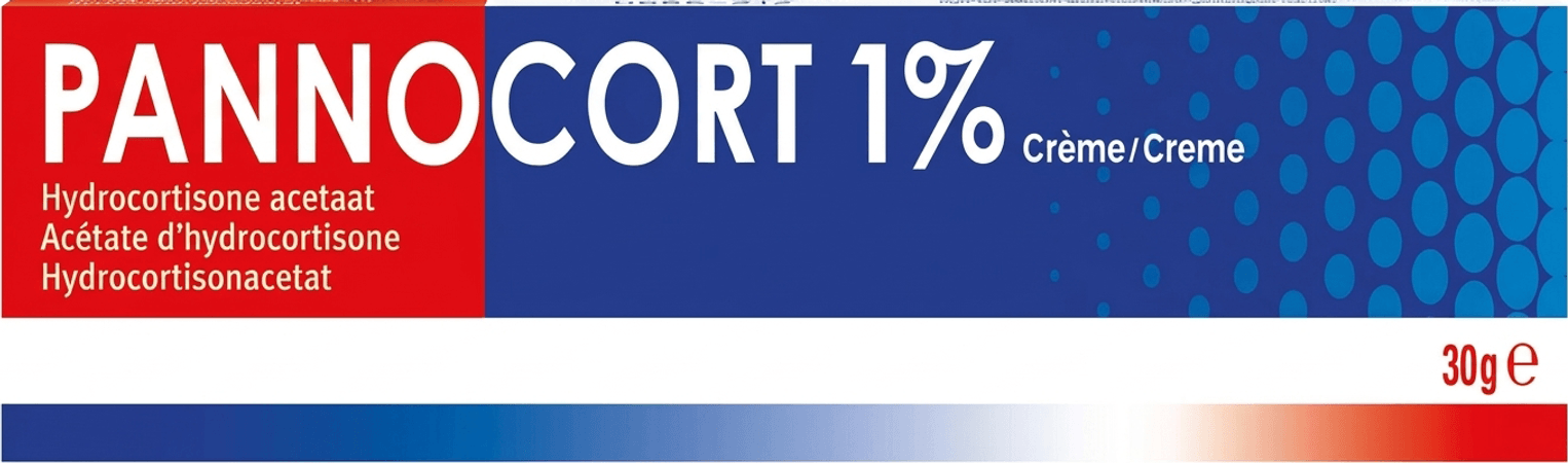 Pannocort Creme Derm 1 X 30 gr 1%